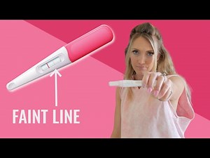 Faint Positive Line on Pregnancy Test - Are you REALLY PREGNANT?