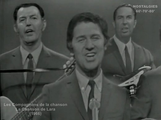 60's... "La Chanson de Lara" : thème musical composé par Maurice Jarre pour le film "Le Docteur Jivago" ("Doctor Zhivago")... Mondialement célèbre, cette musique deviendra finalement une chanson et celle-ci sera enregistrée en plusieurs langues étrangères, à commencer par la version anglaise intitulée "Somewhere, My Love". La première version en français sera enregistrée par Tereza Kesovija, puis viendront celles des Compagnons de la chanson, de John William et de Luis Mariano. Une pensée pour F