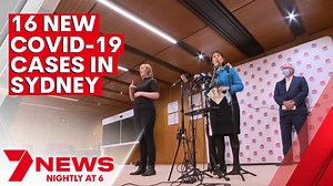 30K views · 134 reactions | 16 new COVID-19 cases were reported this morning. Today the NSW Premier announced extensive new restrictions in Sydney. From 4pm, masks bcamee compulsory in Greater Sydney - including inside workplaces and gyms. More Details: 7news.link/SydneySuburbs 7NEWS at 6pm. #Coronavirus #7NEWS | 7NEWS Sydney | Facebook