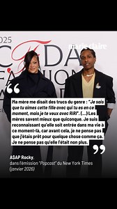 Dans une récente interview accordée au New York Times, A$AP Rocky a confié que sa mère l’avait encouragé à se rapprocher de Rihanna bien avant que leur relation ne voie le jour. Amis de longue date avant de se mettre en couple en 2020, les deux artistes partagent une histoire façonnée par le temps, la complicité et de nombreuses affinités. Aujourd’hui parents de trois enfants, Rihanna et A$AP Rocky forment un duo soudé, dont le récit intime se construit loin des projecteurs, mais toujours avec u