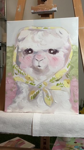 Llama Oil Painting Tutorial: Create a Stunning Portrait