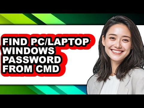 How to Find Pc/laptop Windows Password from Cmd (only Way)