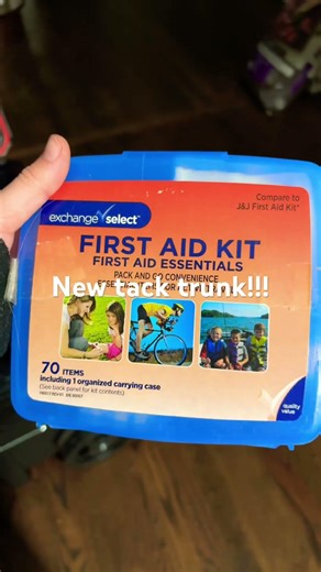 New tack trunk stocking