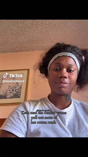 Kash funny asf … she said she not going back to the dentist cause they keep trying to take more of her teeth 🤣🤣🤣🤣