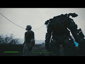 Fallout 4 Mods - Black Titanium Power Armor Frame Showcase