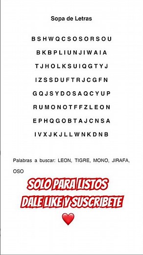 🧩 ¿Cuántas palabras puedes encontrar? 😏 | Sopa de letras rápida 💥