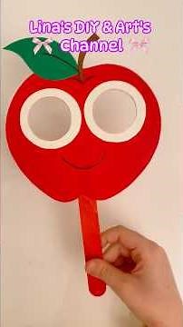 Cute DIY Fruit Cardboard Masks 🍓🍎 Easy Kids Craft!