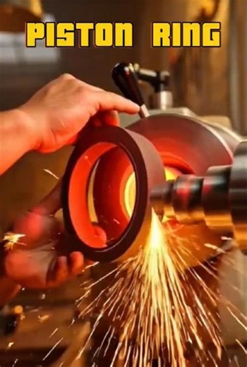 Making of a Motorcyle Piston Ring