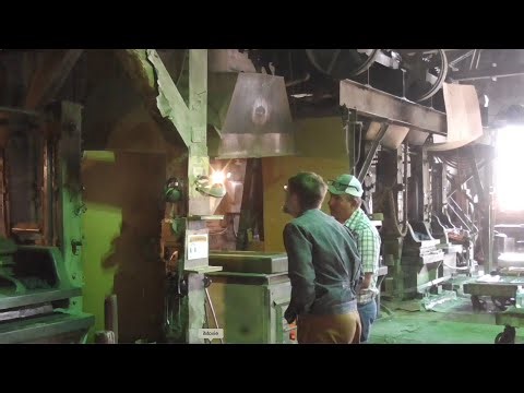 Visit to a Victorian pressed tin factory that's been in continuous operation since the 19th-century