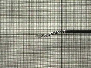 4 mm continuum snake-like robot