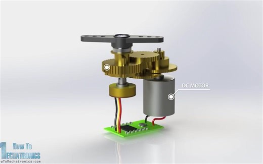(中字)伺服电机的工作原理以及Arduino如何控制【How Servo Motors Work How To Control】