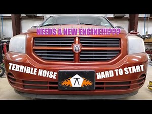 DIAGNOSING Dodge Caliber - Alternator FAILURE - P0340 P0365 Cam Sensor Diagnosis - Belt & Tensioner