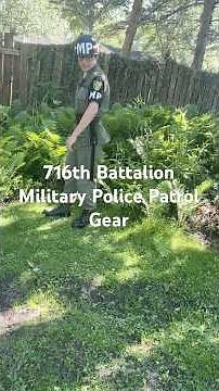 716th MP Battalion 18th MP Brigade US Military Police Uniform used in Saigon 1968
