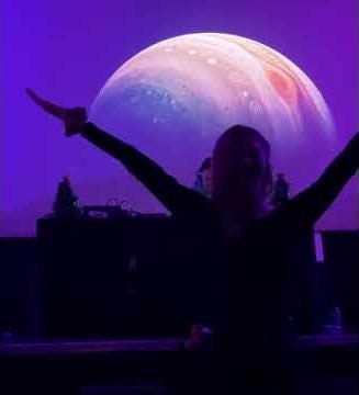 indog playing nicolas jaar @ ambient stage at Love rave festival 01.01.26 #skopje