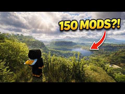 What Is It Like Playing Minecraft with 150 Mods?