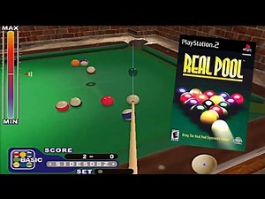 Real Pool PS2 - Jogo/Simulador de sinuca