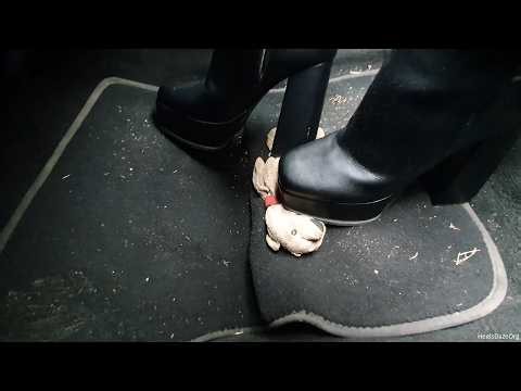 Candid Plushie Trample in High Platform Boots Preview