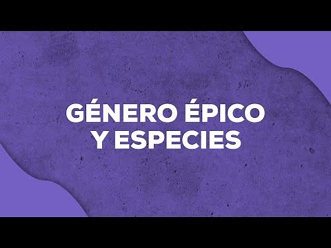 El GÉNERO ÉPICO y sus ESPECIES | *GÉNEROS LITERARIOS* | Explicación