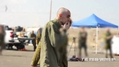 Il rientro degli ostaggi, le immagini del rilascio diffuse dall'Idf