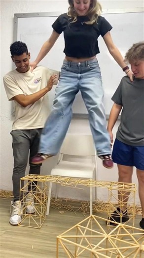 Backbencher Builds the Strongest Popsicle Stick Bridge 😱🌉