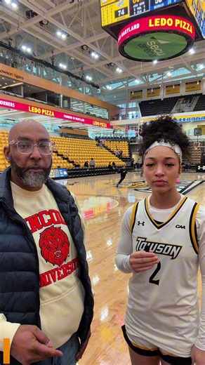 India Johnston's 30-Point Finale Leads Towson Victory