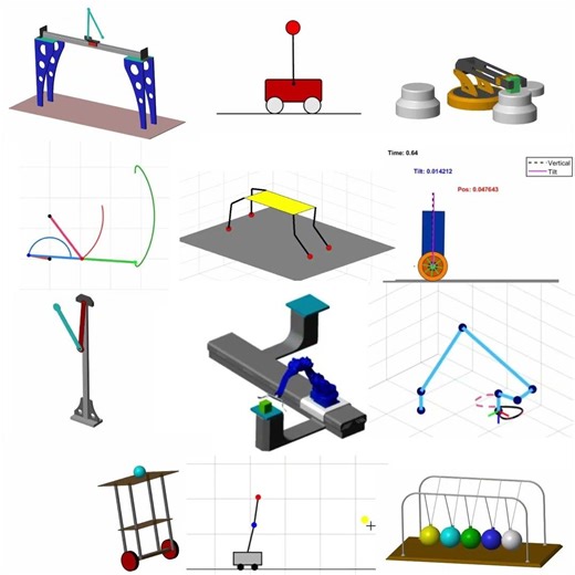 Robotics Projects in MATLAB simulink and simscape #RobotArms #Drones #MobileRobots #matlab