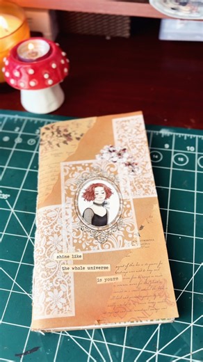 Vintage Journal Cover | Creative Junk Journal Ideas