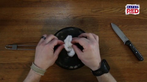 DIY First Aid Kit Fire Starter