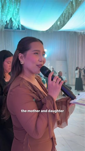 The mother and daughter dance ✨ #hostangelcastro #eventshost #weddinghost