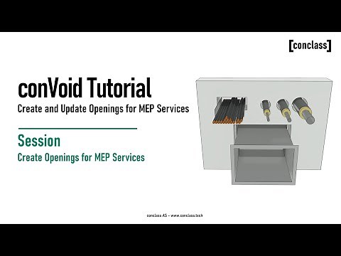 Builders Work Openings with ConVoid: Creating MEP Openings - Step-by-Step Guide Session 4/12