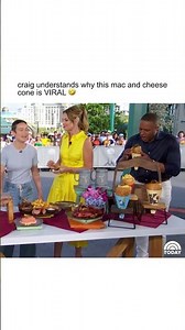 Craig was a big fan of the viral Mac and Cheese cone at Epic Universe!