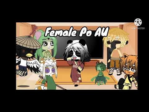 Kung fu panda reacts to Po AU's//Original//Plz read desc