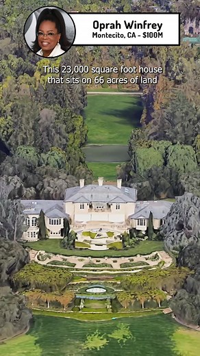 Oprah Winfrey's $100M Mansion in Montecito, CA