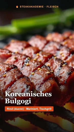 Speicher dir das: Koreanisches Bulgogi, richtig gemacht. 📌🔥
