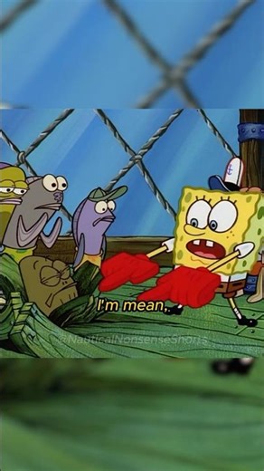 SpongeBob Assaults a Fish!