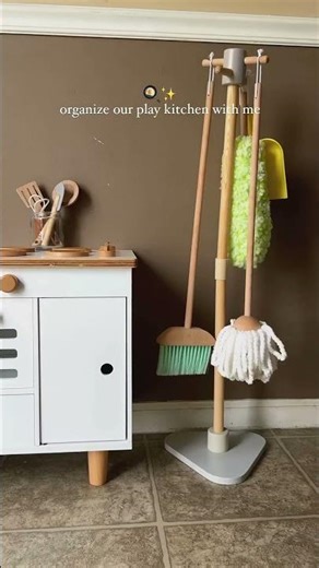 How to Organize a Montessori Play Kitchen Aesthetically (ASMR Style)