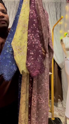 Jubah 2026 Eksklusif: Jubah Chiffon, Sulam & Plus Saiz
