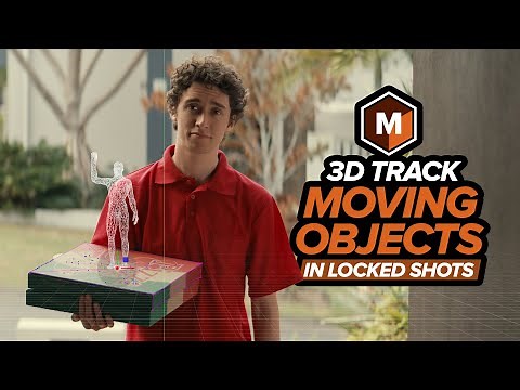 Locked Shot and Moving Objects? Easy 3D Tracking with Mocha Pro [Boris FX]