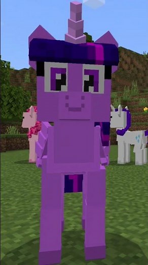 MY LITTLE PONY ADDONS para MINECRAFT BEDROCK #minecraft #shorts