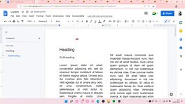 How To Add Subheadings In Google Docs