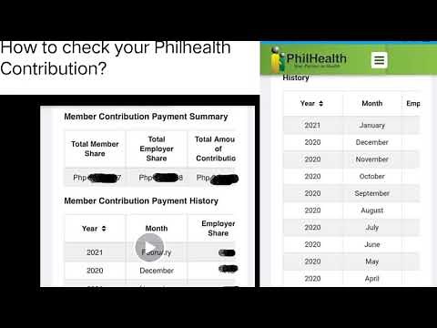 PhilHealth Member Portal:HOW TO CHECK YOUR PHILHEALTH CONTRIBUTION|No need pumunta sa office branch?