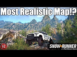 SnowRunner: NEW, REALISTIC Trails & Camping OPEN WORLD!! (Most Realistic map YET!?)