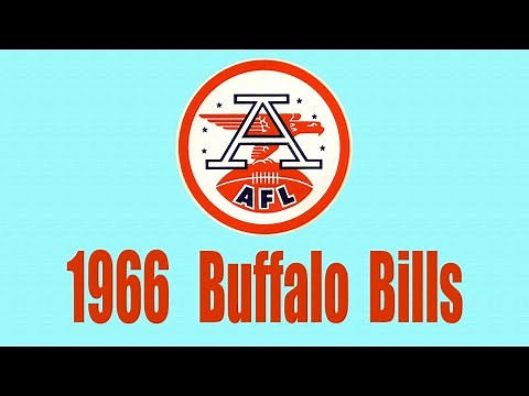 American Football League Buffalo Bills 1966 AFL season highlights NFL