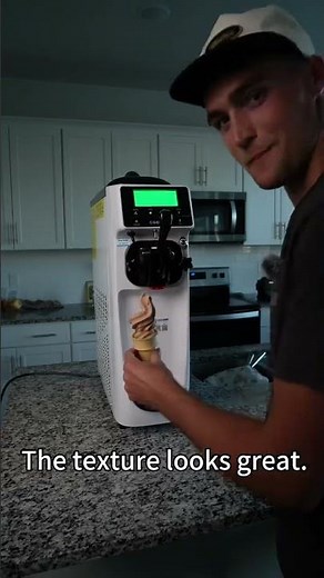 Watch This Soft Serve Ice Cream Machine Make a Perfect Cone