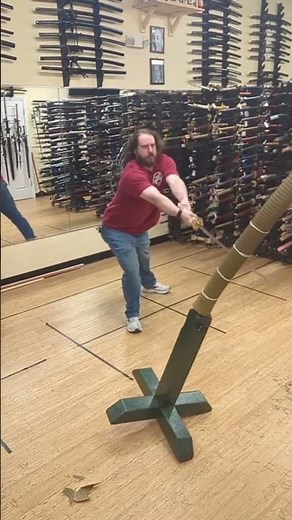 sword testing: cutting with Vergil's Yamato Odachi from #DevilMayCry