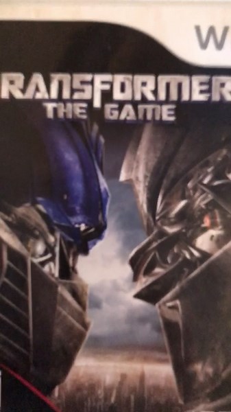 Transformers The Game on Nintendo Wii