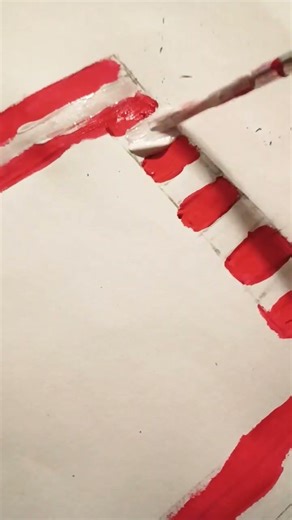 Flag + Mirror + Paint = #art #butifyoucloseyoureyes #artandcraft #painting #paintingdrawing