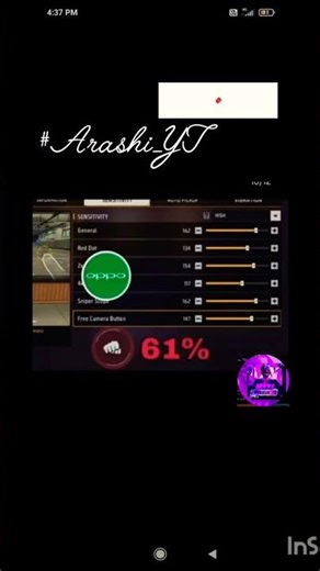 ✅ Free Fire sensitivity setting for All Device🥵☠️ #short#FreeFireSensitivity #FreeFireTips #auto