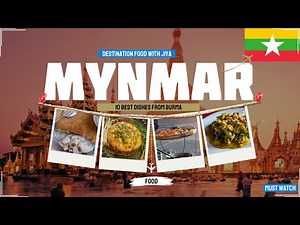 Best Food Myanmar- Burma || 4k