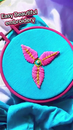 Easy Beautiful Hand Embroidery Techniques for Beginners